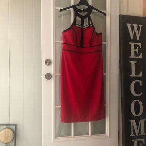 Fashion 2 figure body con party dress